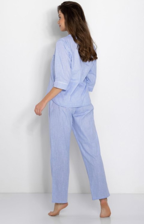 Piżama Damska Model Ocean Dream Blue - Momenti Per Me Momenti Per Me