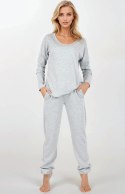 Piżama Komplet Model La Vie Est Belle Silver - Momenti Per Me Momenti Per Me