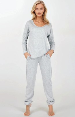 Piżama Komplet Model La Vie Est Belle Silver - Momenti Per Me Momenti Per Me