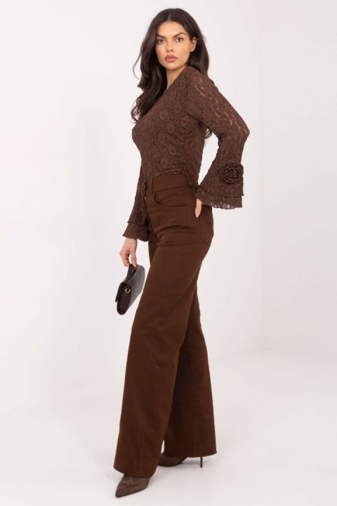 Spodnie Jeansy Damski Model LK-SP-510106.14P Brown - Lakerta Lakerta