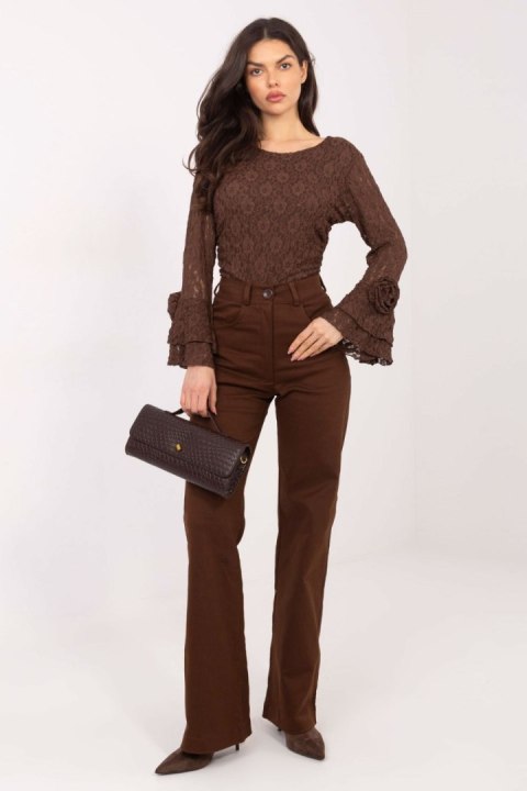 Spodnie Jeansy Damski Model LK-SP-510106.14P Brown - Lakerta Lakerta