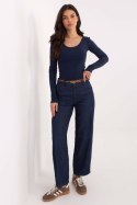 Spodnie Jeansy Damskie Model D80038BB62630D311 Navy - Sublevel Sublevel