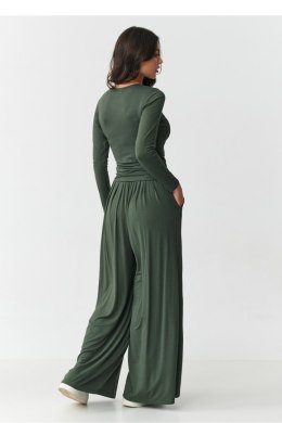 Spodnie Komplet Model M892 Khaki - Makadamia Makadamia