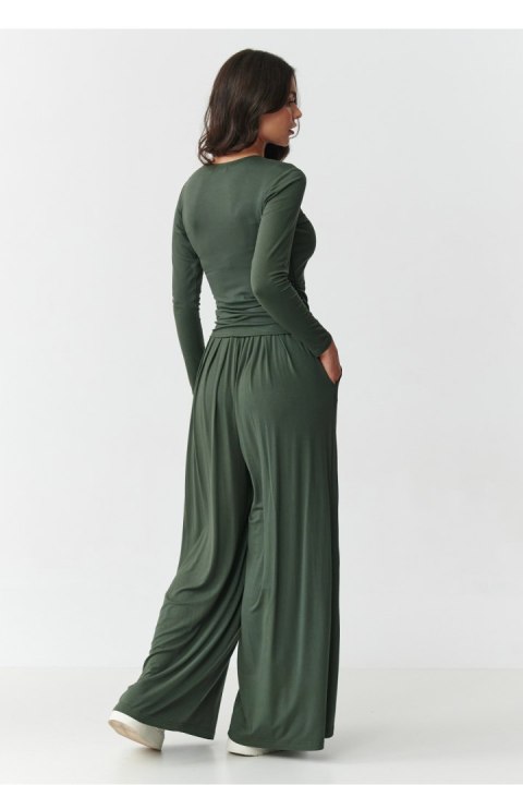 Spodnie Komplet Model M892 Khaki - Makadamia Makadamia