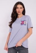 Tshirt Damski Model D12022AH02645Y Light Violet - Sublevel Sublevel