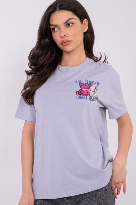 Tshirt Damski Model D12022AH02645Y Light Violet - Sublevel Sublevel