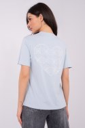 Tshirt Damski Model D12022M02853A Light Blue - Sublevel Sublevel