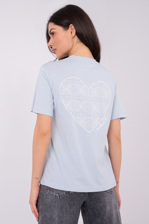 Tshirt Damski Model D12022M02853A Light Blue - Sublevel Sublevel