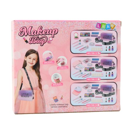 Zestaw Piękności Kosmetyczny Torebka Regulowana Akcesoria LEAN Toys