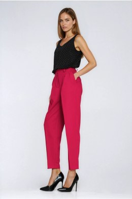 Dzianinowa bluzka z błyszczącymi dżetami B217 Silver/Black - Nife Nife