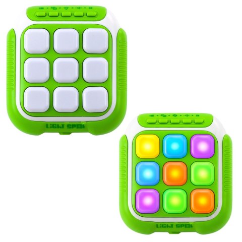 Gra Konsola Elektroniczna Zręcznościowa Edukacyjna 6 Gier Trybów LEAN TOYS