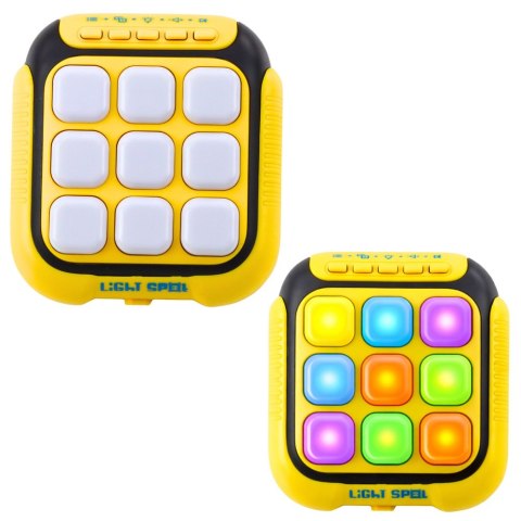 Gra Konsola Elektroniczna Zręcznościowa Edukacyjna 6 Gier Trybów LEAN TOYS