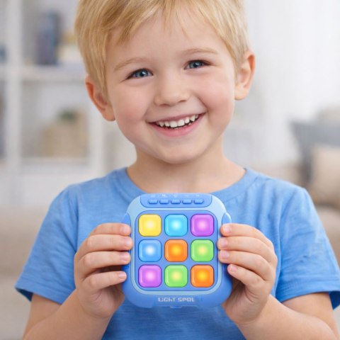 Gra Konsola Elektroniczna Zręcznościowa Edukacyjna 6 Gier Trybów LEAN TOYS