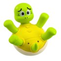 Interaktywna Zabawka Do Kąpieli Żółw Z Fontanną Kolorowe Kółka LEAN Toys