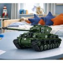Klocki Konstrukcyjne Czołg Wojskowy Sherman M4A3E8 Skala 1:30 839 el. LEAN Toys