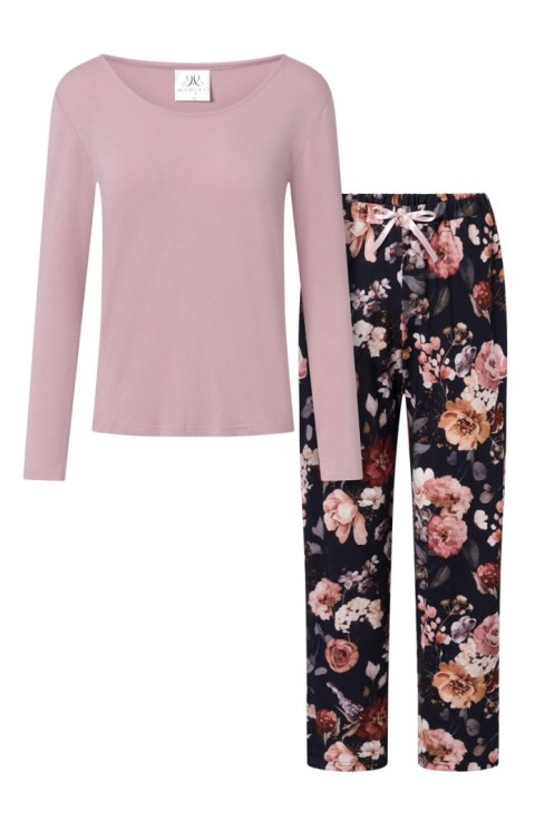 Piżama Damska Model Chance Pink/Navy - Momenti Per Me Momenti Per Me