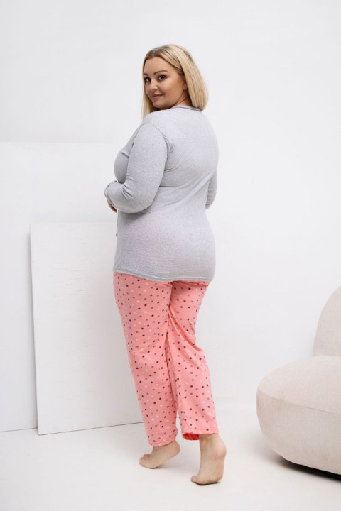 Piżama Damska Model DU-PI-FP-509.99P Grey - Forever Pink Forever Pink