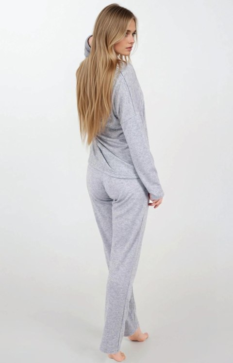 Piżama Komplet Model Comfort Zone Grey - Momenti Per Me Momenti Per Me