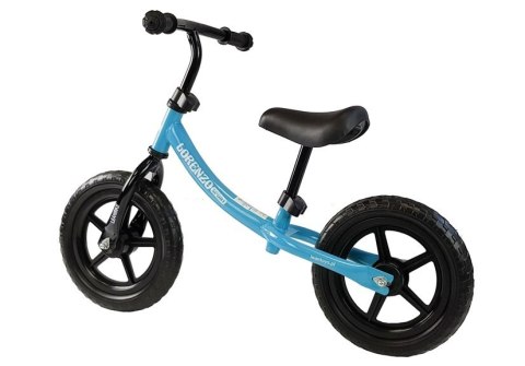 Rowerek Biegowy Lorenzo Sport Niebieski LEAN Bike