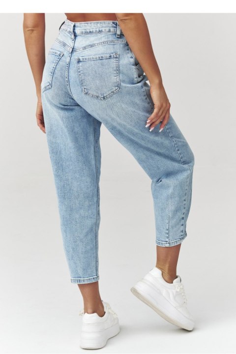 Spodnie Jeansy Damskie Model C31 Denim - Makadamia Makadamia
