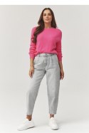 Spodnie Jeansy Damskie Model C31 Grey - Makadamia Makadamia
