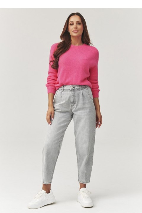 Spodnie Jeansy Damskie Model C31 Grey - Makadamia Makadamia