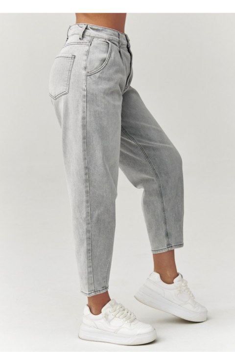 Spodnie Jeansy Damskie Model C31 Grey - Makadamia Makadamia