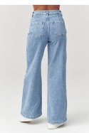 Spodnie Jeansy Damskie Model C32 Denim - Makadamia Makadamia