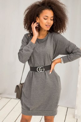 Sukienka Model RV-TU-5184.93P Dark Grey - BFG BFG