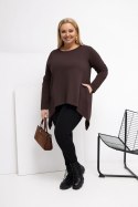 Tunika Model RV-BZ-5031.06X Dark Brown - Relevance Relevance