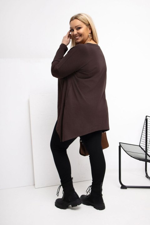 Tunika Model RV-BZ-5031.06X Dark Brown - Relevance Relevance