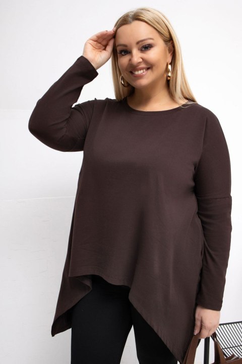 Tunika Model RV-BZ-5031.06X Dark Brown - Relevance Relevance