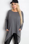 Tunika Model RV-BZ-5031.06X Dark Grey - Relevance Relevance