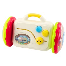 Uciekające Lusterko Interaktywna Edukacyjna Zabawka Dla Malucha Grzechotka LEAN Toys