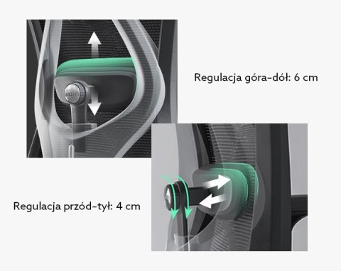 Fotel ergonomiczny ANGEL biurowy obrotowy kalistO ANGEL
