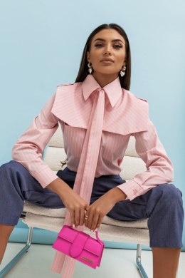 Koszula Damska Model Milo 490094095 Paski Light Pink - LaBalancia LaBalancia