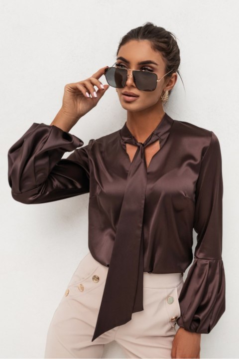 Koszula Damska Model Vivienne 490085107 Brown - LaBalancia LaBalancia