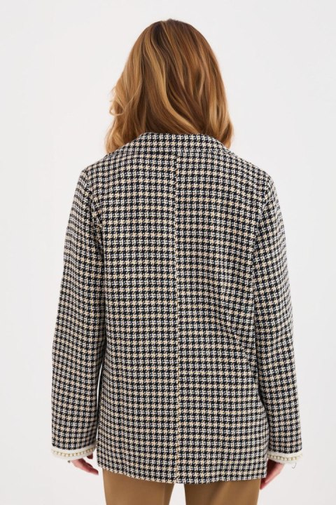 Marynarka Model LK-MA-510149.93 Black/Yellow - Lakerta Lakerta