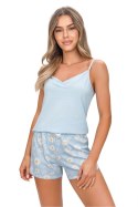 Piżama Damska Model Margaret Top Blue - Donna Donna