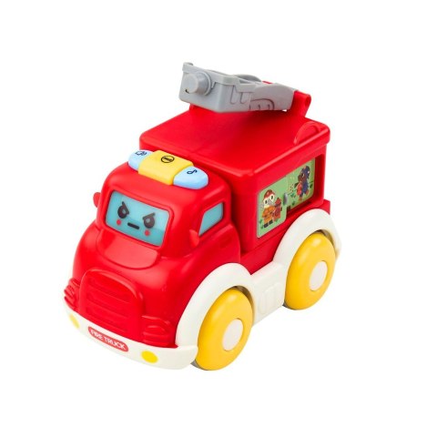 Zestaw Autka Miejskie Dla Malucha Napęd Ruchome Elementy Światła Dźwięki LEAN Toys