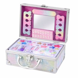 Zestaw Piękności Brokatowy Kuferek Kosmetyki Do Paznokci Makijażu Syrenka LEAN Toys