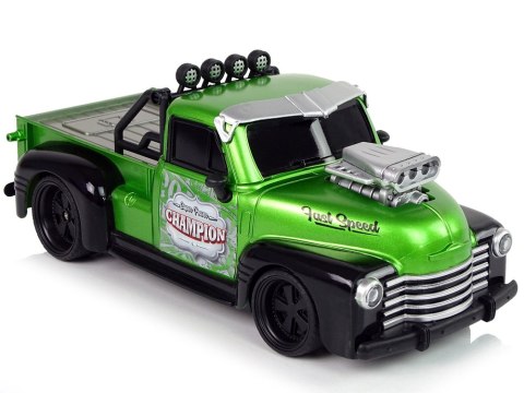 Auto Zdalnie Sterowane 1:18 Zielone Pick-up LEAN Toys