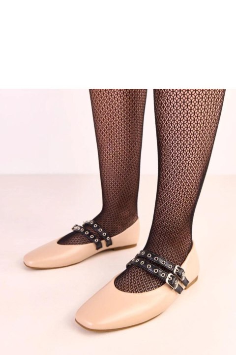 Baleriny Model Alfira Q2572 Beige - Solea Solea