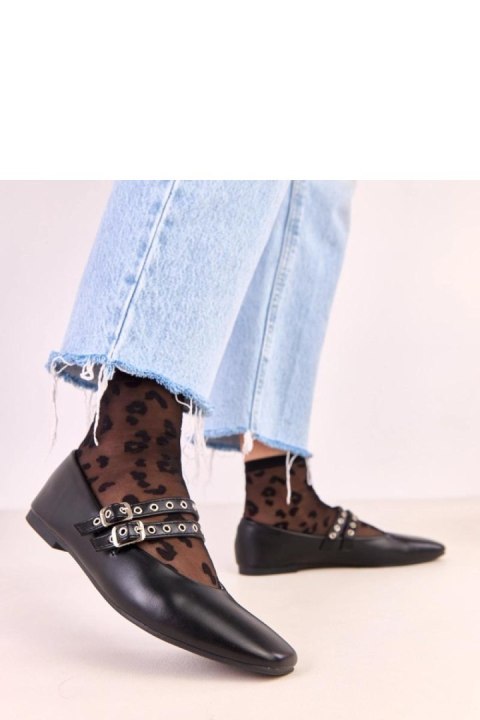 Baleriny Model Alfira Q2572 Black - Solea Solea