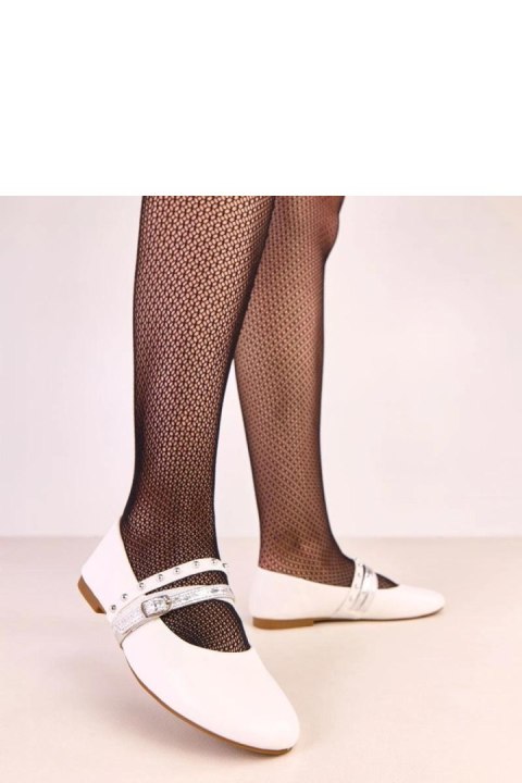 Baleriny Model Vika Q2591 White - Solea Solea