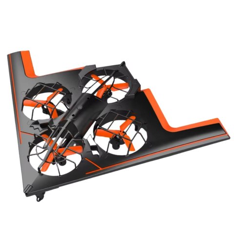 Dron Zdalnie Sterowany RC Latający Quadcopter Światła LED Aplikacja LEAN Toys