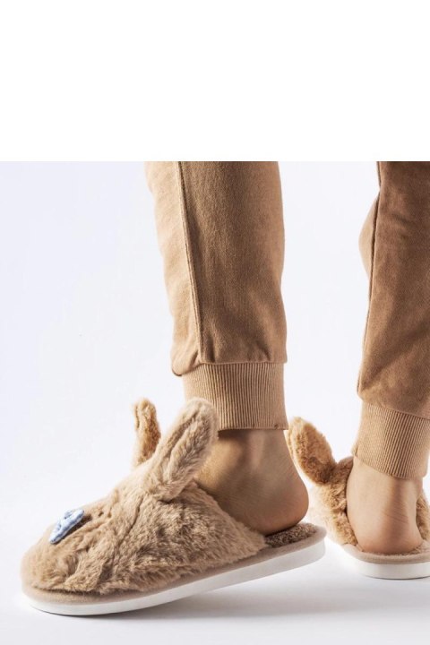 Kapcie Model Bruna 424-01 Beige - Solea Solea