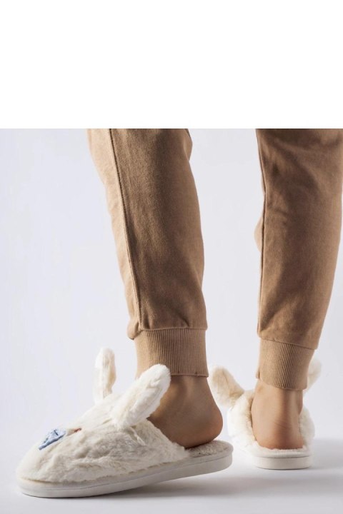 Kapcie Model Bruna 424-01 White - Solea Solea