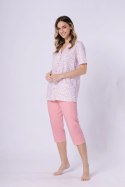 Piżama Damska Model Odetta 1722 Coral/White - M-Max M-Max