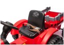 Traktor Na Akumulator CH9959B Z Przyczepą Czerwony 24V LEAN CARS